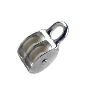 Bloczek do lin podwójny 30mm